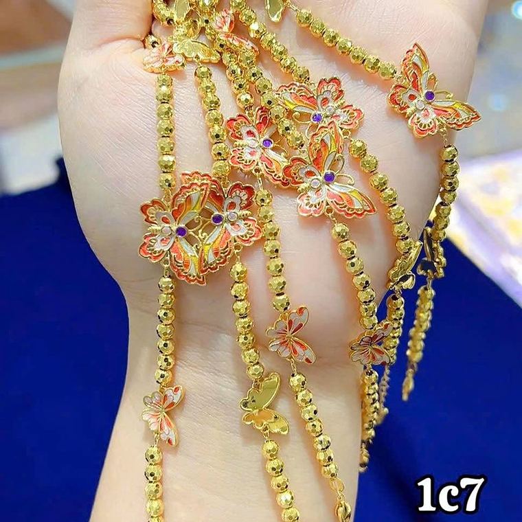 Dây hoa men nhiều màu